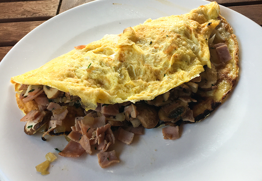 Omelette mit Pilzen – Muttern kocht